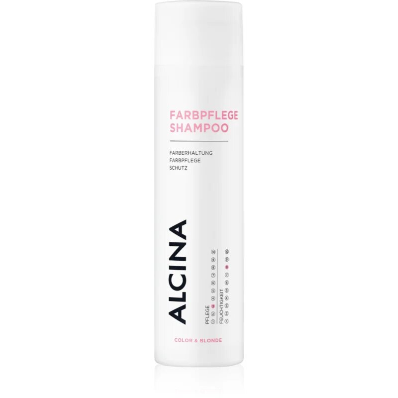 Alcina Color & Blond шампоан за боядисана химически третирана и изрусявана коса 250 мл.