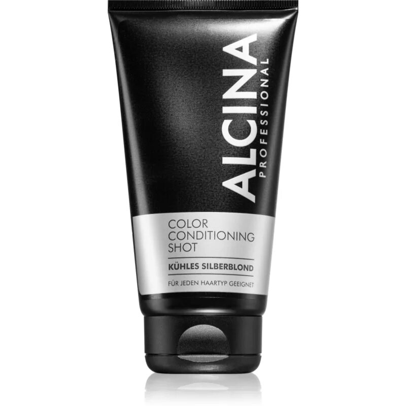 Alcina Color Conditioning Shot Silver тониращ балсам за подчертаване на цвета на косата цвят Cold Silver Blond 150 мл.