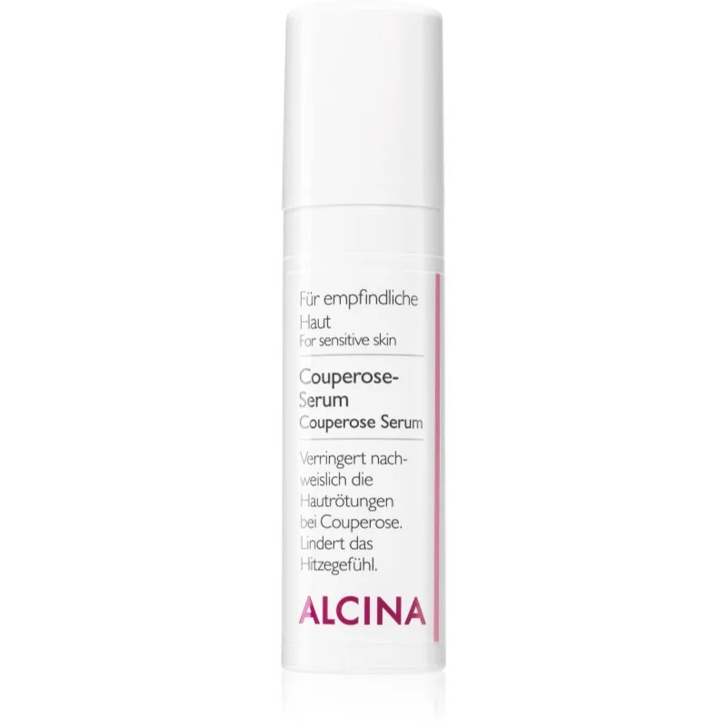 Alcina For Sensitive Skin серум за редуциране на вените и зачервяванията по кожата 30 мл.