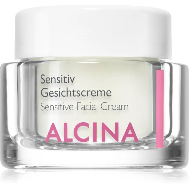 Alcina For Sensitive Skin успокояващ крем за лице 50 мл.
