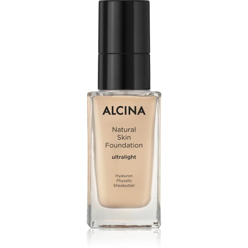 Alcina Natural Skin Foundation ултра лек грим цвят Ultralight 35 мл.