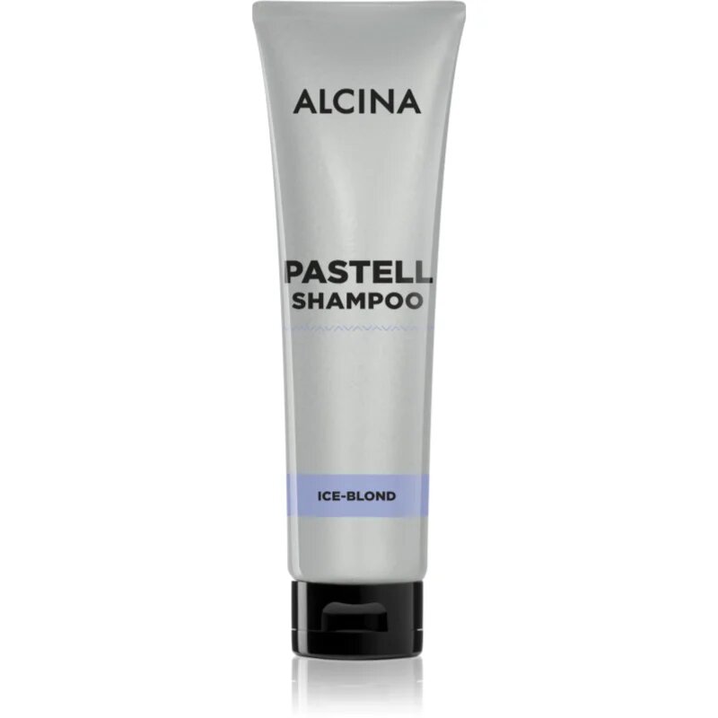 Alcina Pastell освежаващ шампоан за изрусена коса коса с кичури със студени руси нюанси 150 мл.