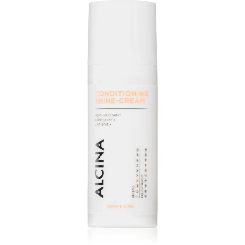 Alcina Repair Line регенериращ крем за блясък за суха и крехка коса 50 мл.