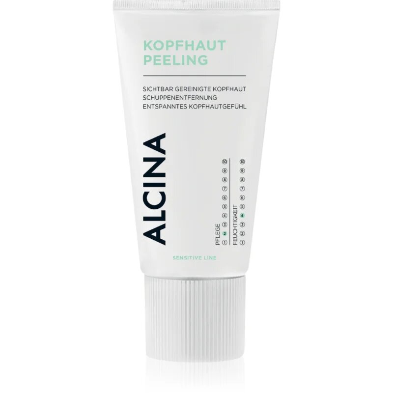 Alcina Sensitive Line почистващ пилинг за чувствителна кожа на скалпа 150 мл.