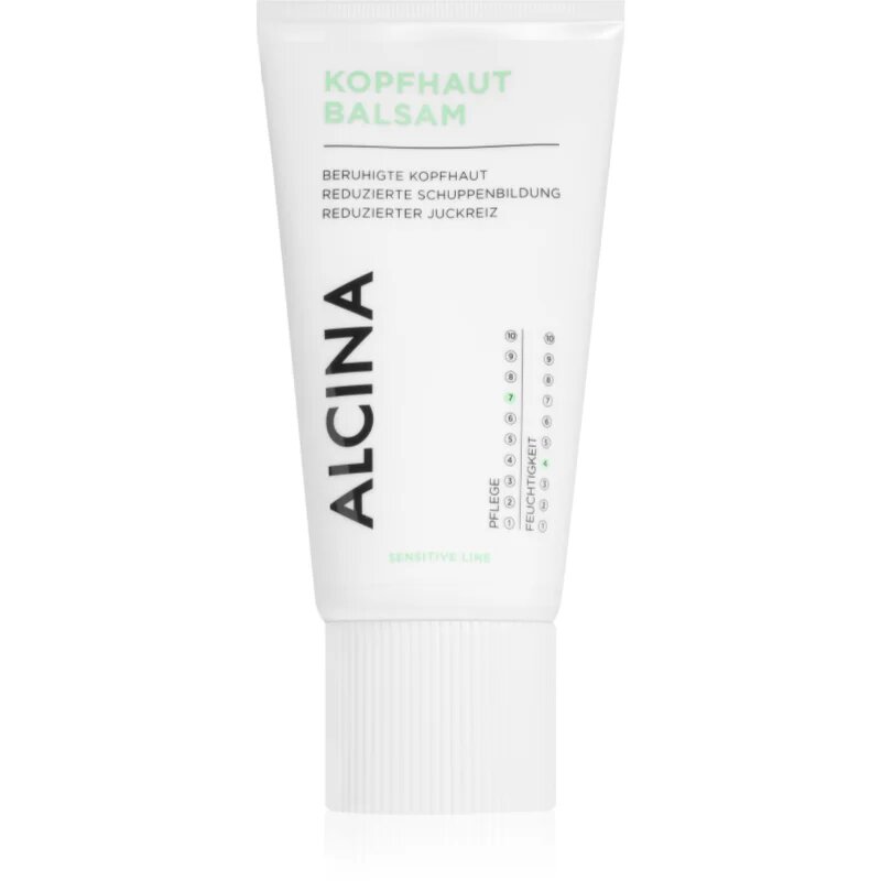 Alcina Sensitive Line успокояващ балсам за чувствителна кожа на скалпа 150 мл.