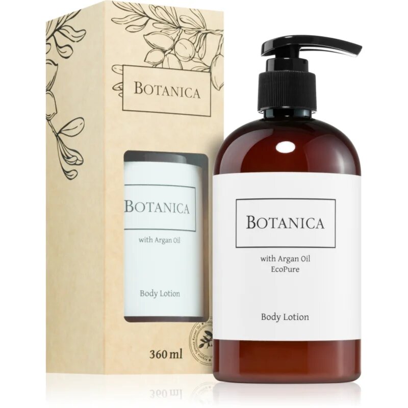 Alda cosmetics Botanica тоалетно мляко за тяло с арганово масло 360 мл.