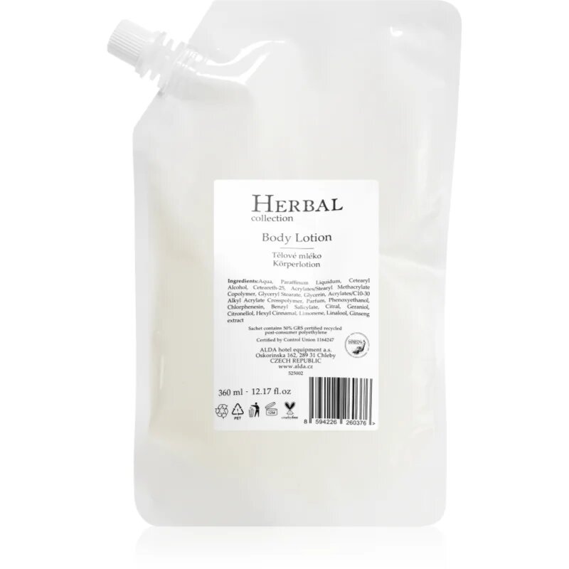 Alda cosmetics Herbal Collection тоалетно мляко за тяло 360 мл.