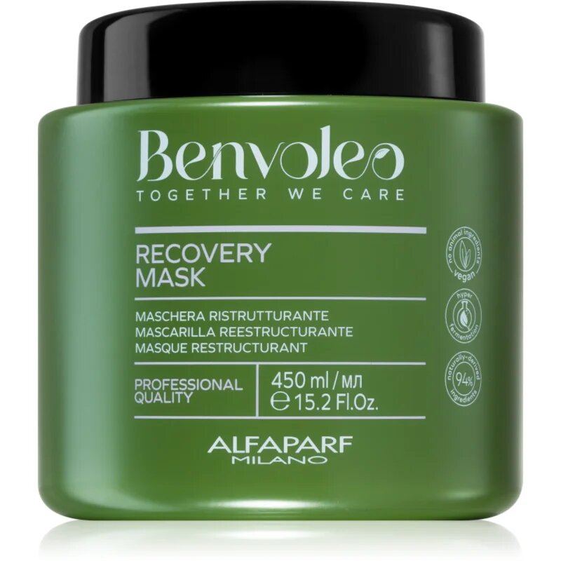 Alfaparf Milano Benvoleo Recovery интензивна регенерираща маска за увредена коса 450 мл.