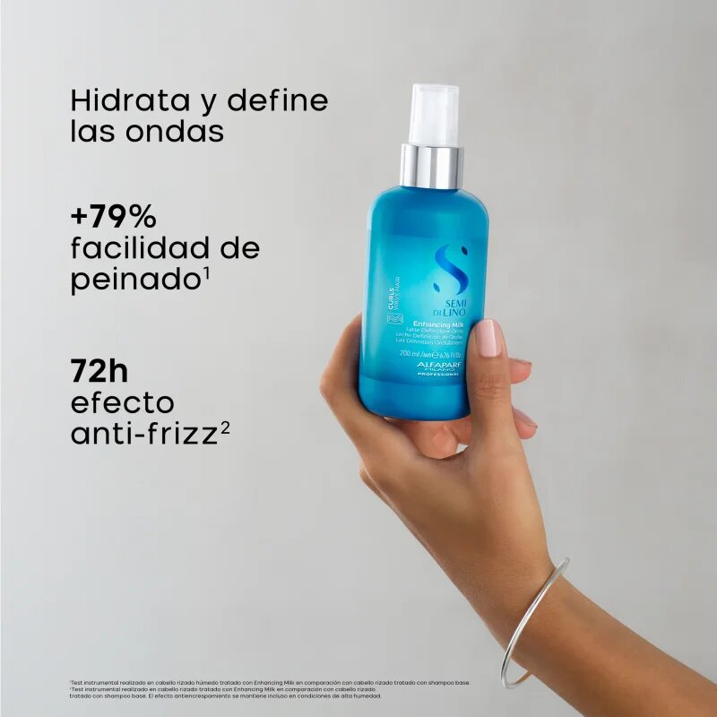 Alfaparf Milano Semi Di Lino Curls Enhancing Milk дефиниращ крем за укрепване на къдрава и вълниста коса 200 мл.