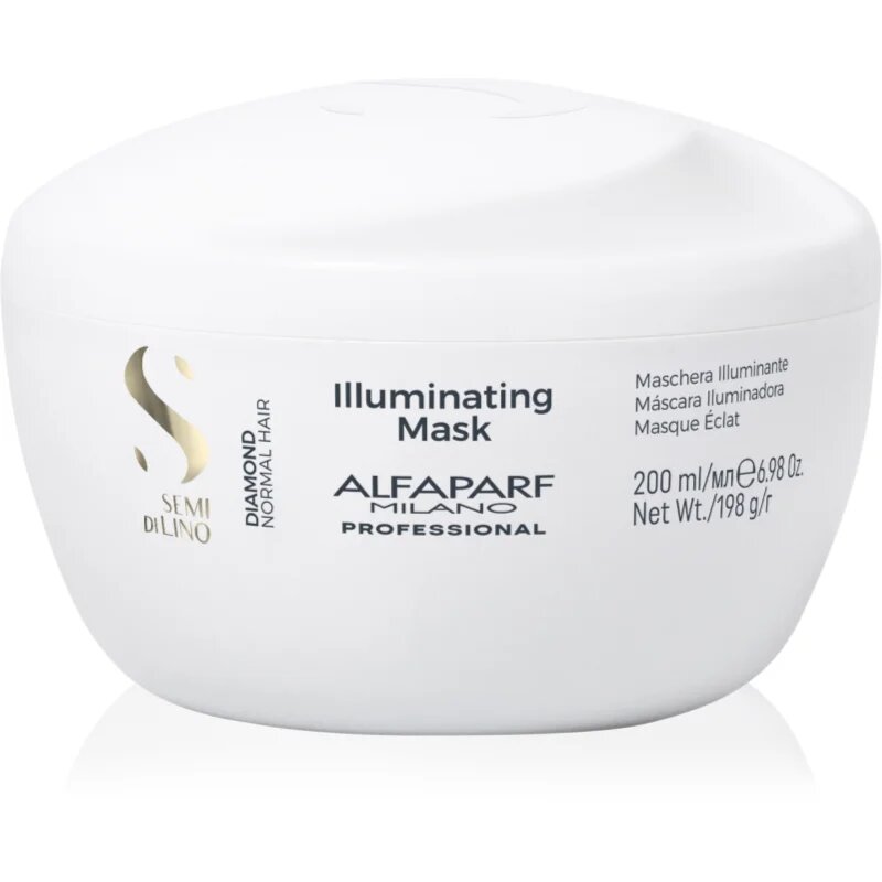 Alfaparf Milano Semi di Lino Diamond Illuminating маска за блясък 200 мл.