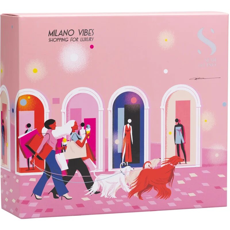 Alfaparf Milano Semi di Lino Moisture Holiday Kit подаръчен комплект за интензивна хидратация 3 бр.