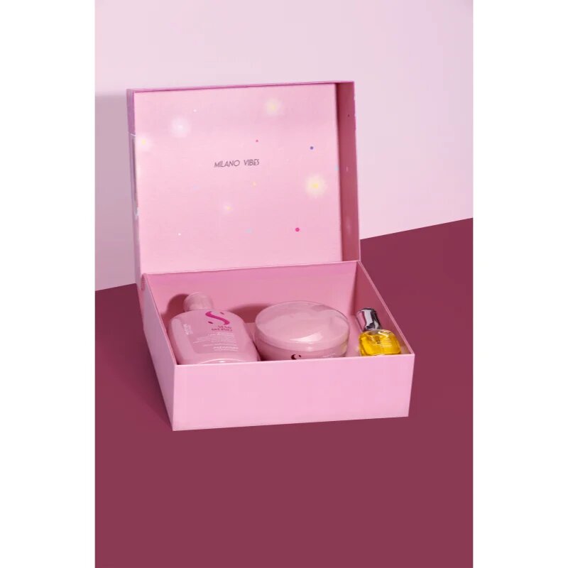 Alfaparf Milano Semi di Lino Moisture Holiday Kit подаръчен комплект за интензивна хидратация 3 бр.