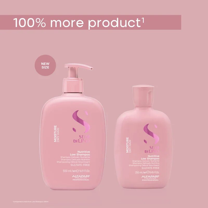 Alfaparf Milano Semi di Lino Moisture шампоан за суха коса 500 мл.