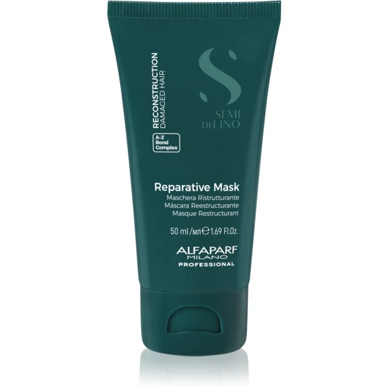 Alfaparf Milano Semi di Lino Reconstruction Reparative Mask възстановяваща маска за увредена коса 50 мл.