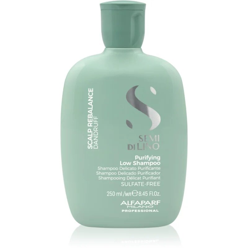 Alfaparf Milano Semi Di Lino Scalp Rebalance нежен почистващ шампоан против пърхот 250 мл.