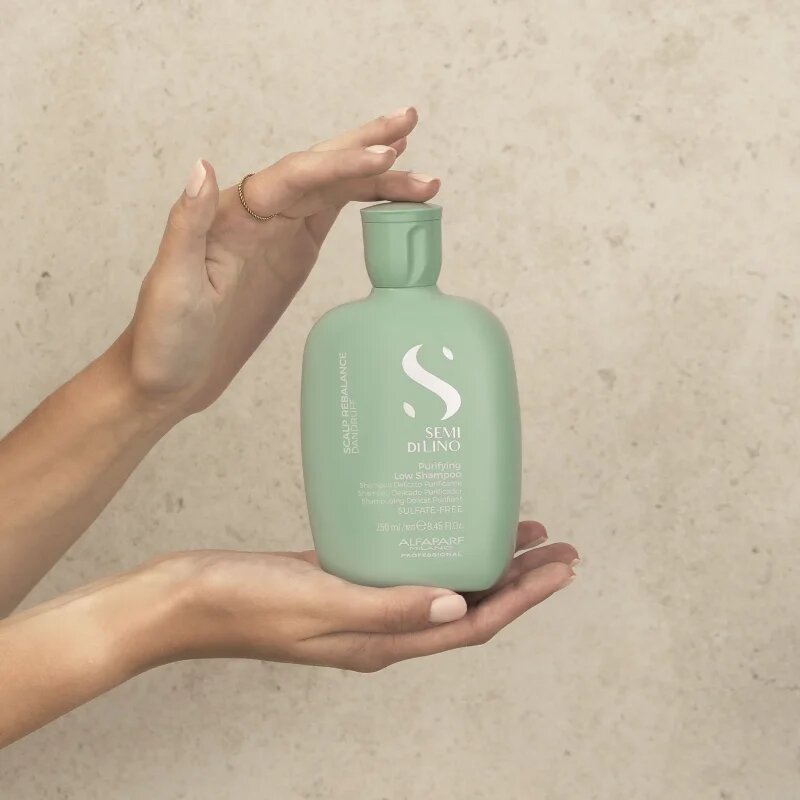 Alfaparf Milano Semi Di Lino Scalp Rebalance нежен почистващ шампоан против пърхот 250 мл.