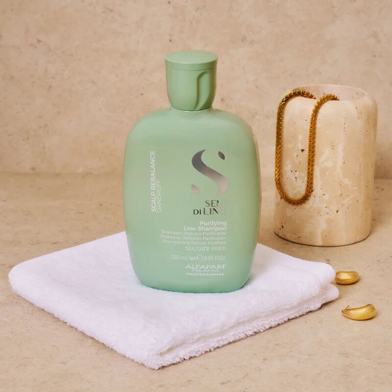 Alfaparf Milano Semi Di Lino Scalp Rebalance нежен почистващ шампоан против пърхот 250 мл.