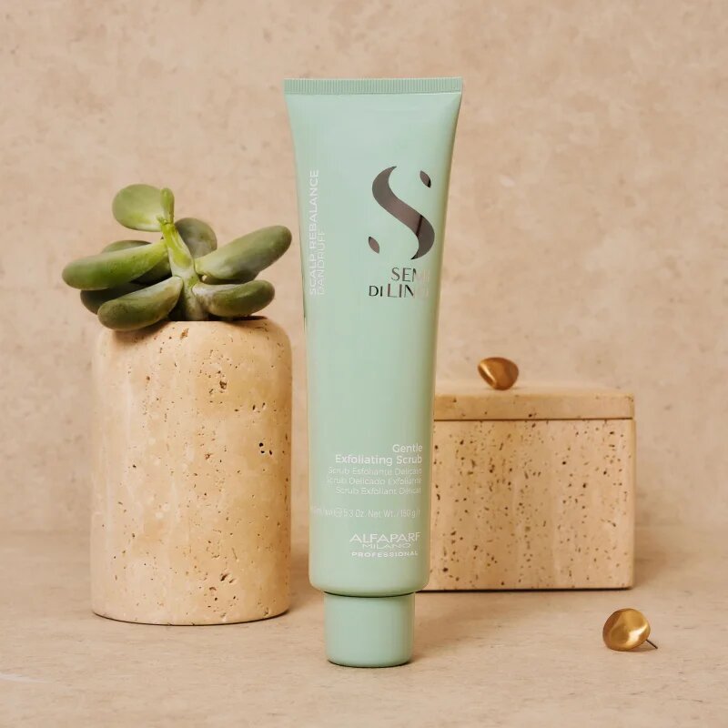 Alfaparf Milano Semi Di Lino Scalp Rebalance почистващ пилинг против пърхот 150 мл.