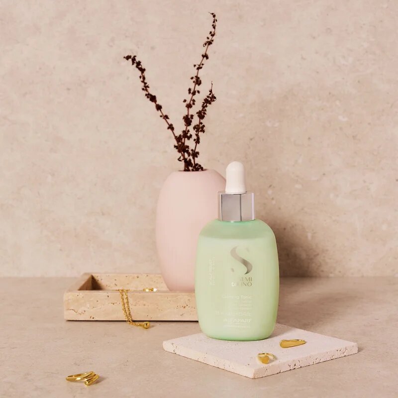 Alfaparf Milano Semi Di Lino Scalp Relief успокояващ тоник за чувствителна кожа на скалпа 125 мл.