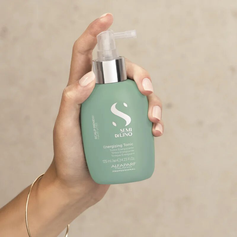 Alfaparf Milano Semi Di Lino Scalp Renew енергизиращ тоник против косопад 125 мл.