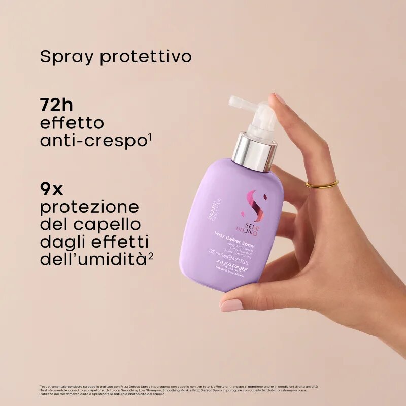 Alfaparf Milano Semi di Lino Smooth Frizz Defeat Spray изглаждащ спрей за непокорна коса 125 мл.