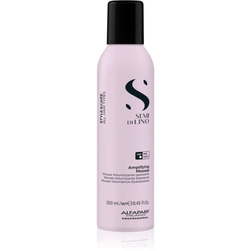 Alfaparf Milano Semi di Lino Style&Care Amplifying Mousse пяна за обем за коса 250 мл.