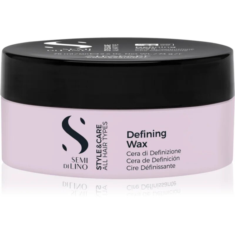 Alfaparf Milano Semi di Lino Style&Care Defining wax моделиращ восък за фиксиране и оформяне 75 мл.