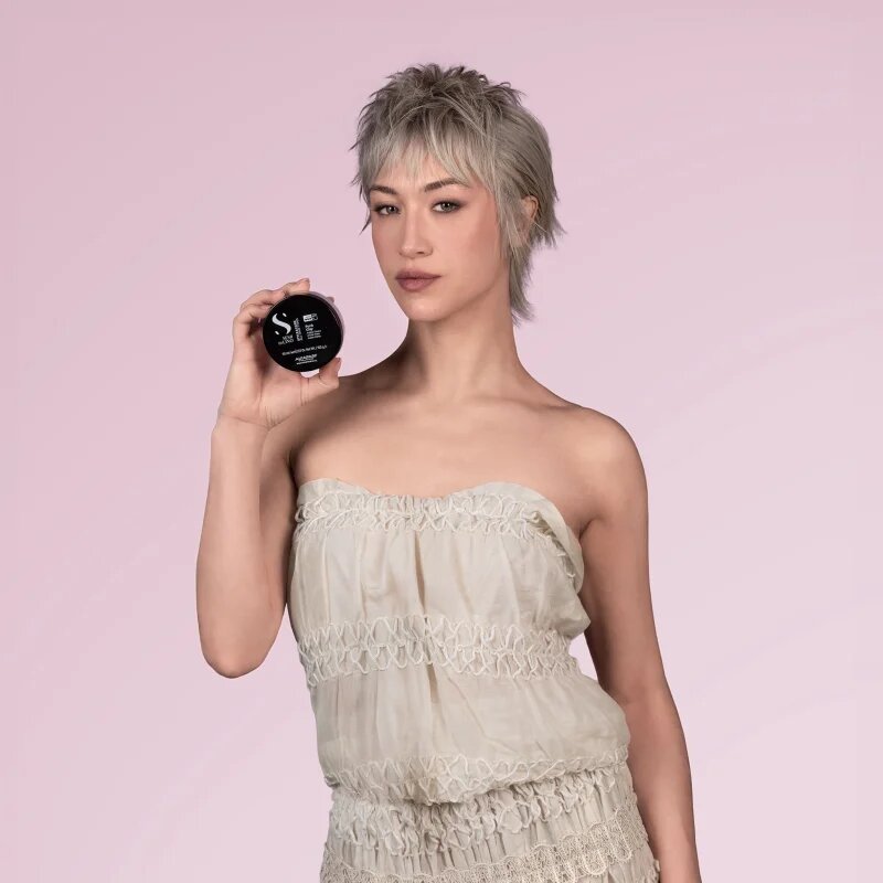Alfaparf Milano Semi di Lino Style&Care Funk Clay Моделираща глина за фиксиране и оформяне 90 мл.