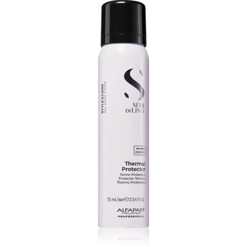 Alfaparf Milano Semi di Lino Style&Care Thermal Protector защитен спрей за топлинно оформяне на косата с UV филтър 75 мл.
