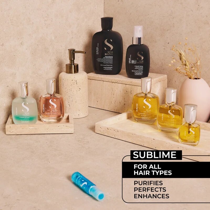 Alfaparf Milano Semi di Lino Sublime Liquid Light грижа за косата за блясък и мекота на косата 250 мл.