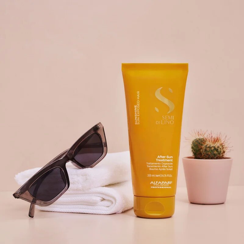 Alfaparf Milano Semi di Lino Sunshine маска за изтощена от слънце коса 200 мл.