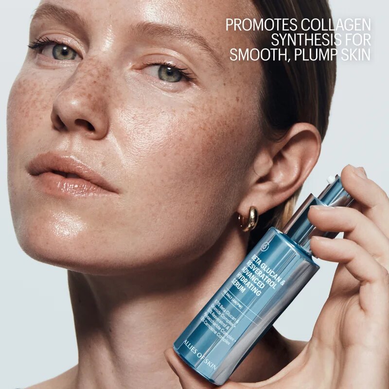 Allies of Skin Beta Glucan & Resveratrol Advanced Hydrating Serum интензивен хидратиращ серум 30 мл.