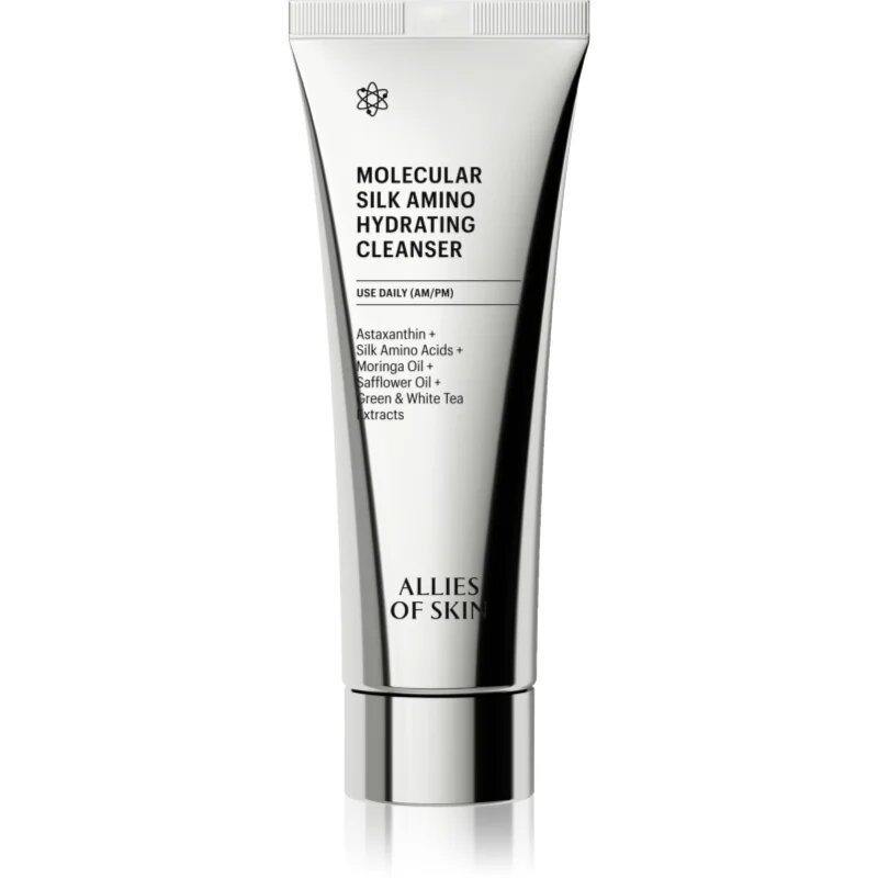 Allies of Skin Molecular Silk Amino Hydrating Cleanser овлажняващ почистващ гел с аминокиселини 25 мл.