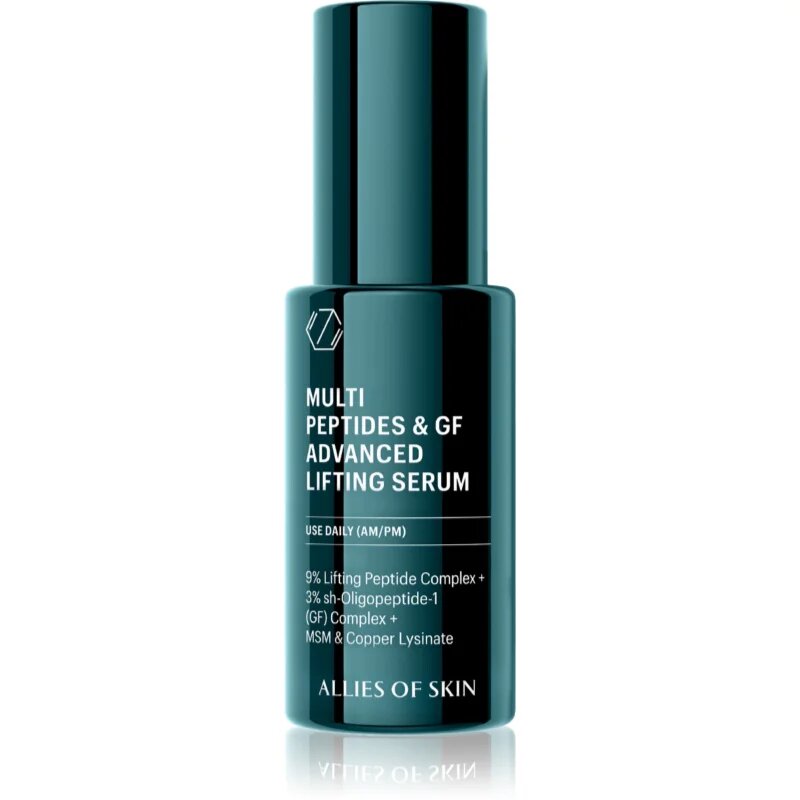 Allies of Skin Multi Peptides & GF Advanced Lifting Serum лифтинг серум за лице 30 мл.