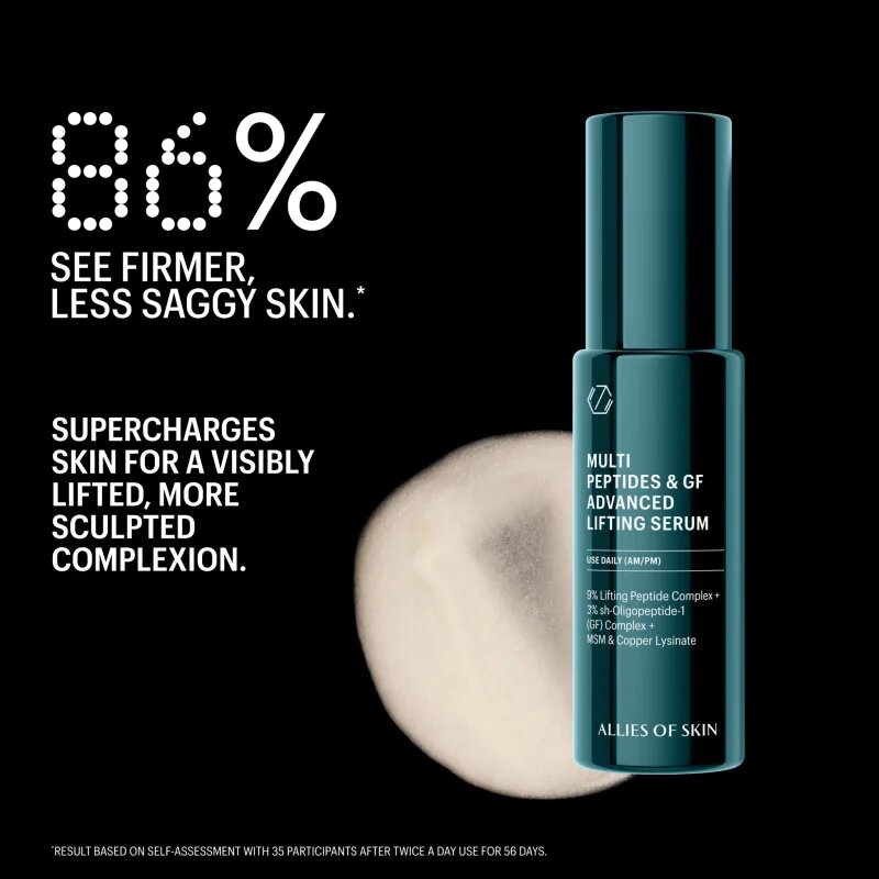 Allies of Skin Multi Peptides & GF Advanced Lifting Serum лифтинг серум за лице 50 мл.