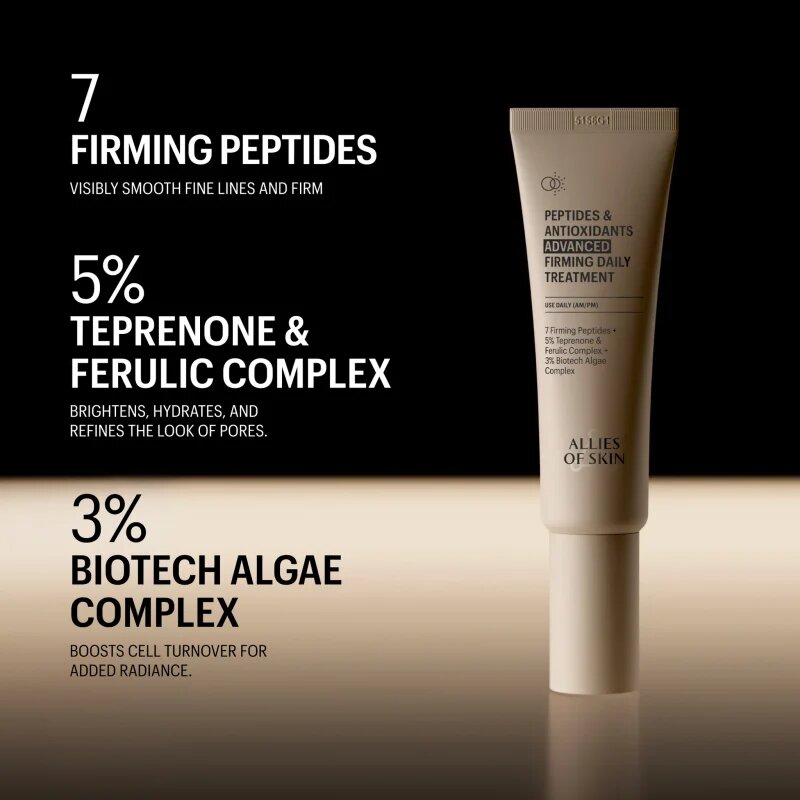 Allies of Skin Peptides & Antioxidants Advanced интензивно стягащ дневен и нощен крем за хидратиране и изпъване на кожата 48 мл.
