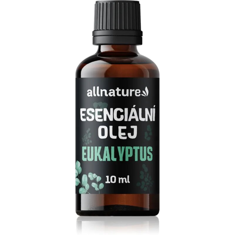 Allnature Essential Oil Eucalyptus етерично ароматно масло за подпомагане на дихателните пътища 10 мл.