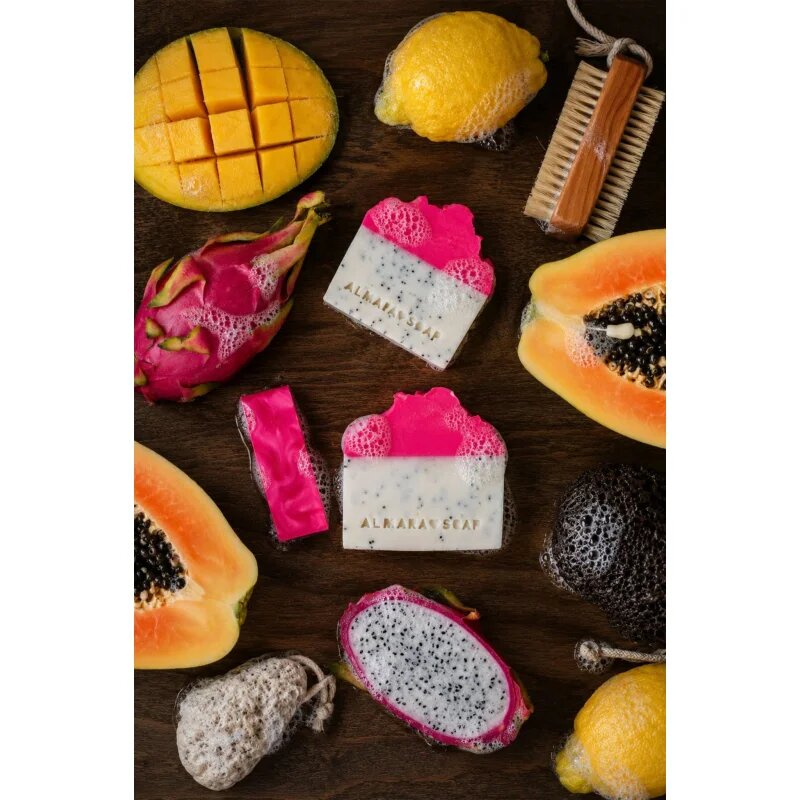 Almara Soap Fancy Tropical Neon ръчно произведен сапун 100 гр.