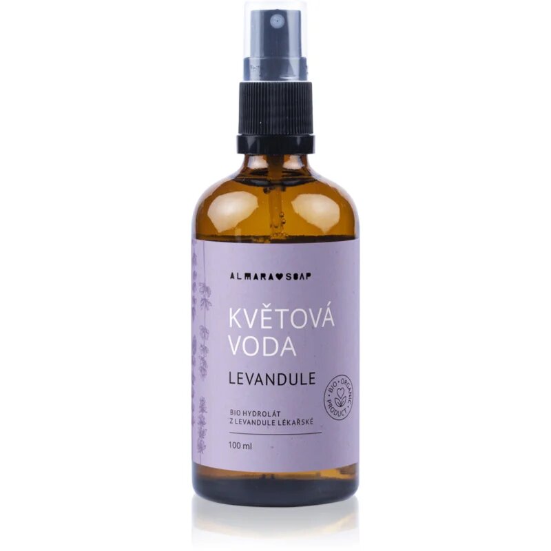 Almara Soap Floral Water Lavender вода за лице за успокояване на кожата 100 мл.