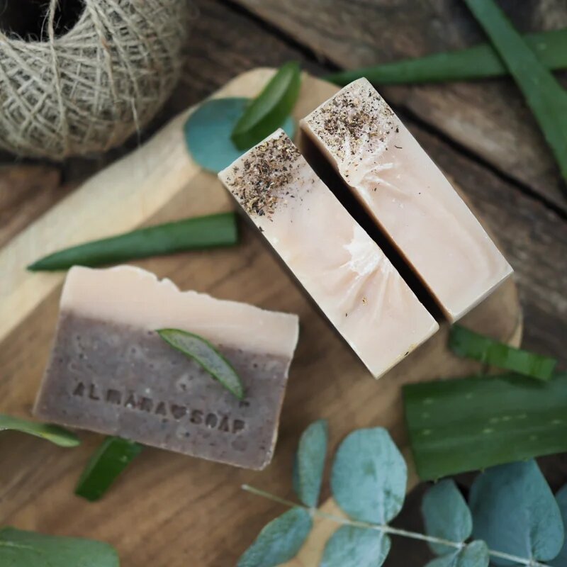 Almara Soap Hair Care Dry Hair Твърд шампоан за крехка и стресирана коса 90 гр.