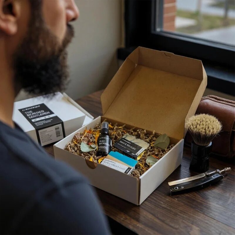 Almara Soap The Bearded Gentlemen подаръчен комплект за брадата за мъже