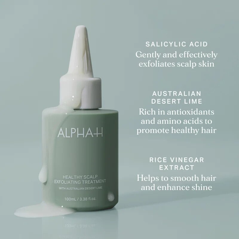 Alpha-H Healthy Scalp ексфолиращ разтвор за глава 100 мл.