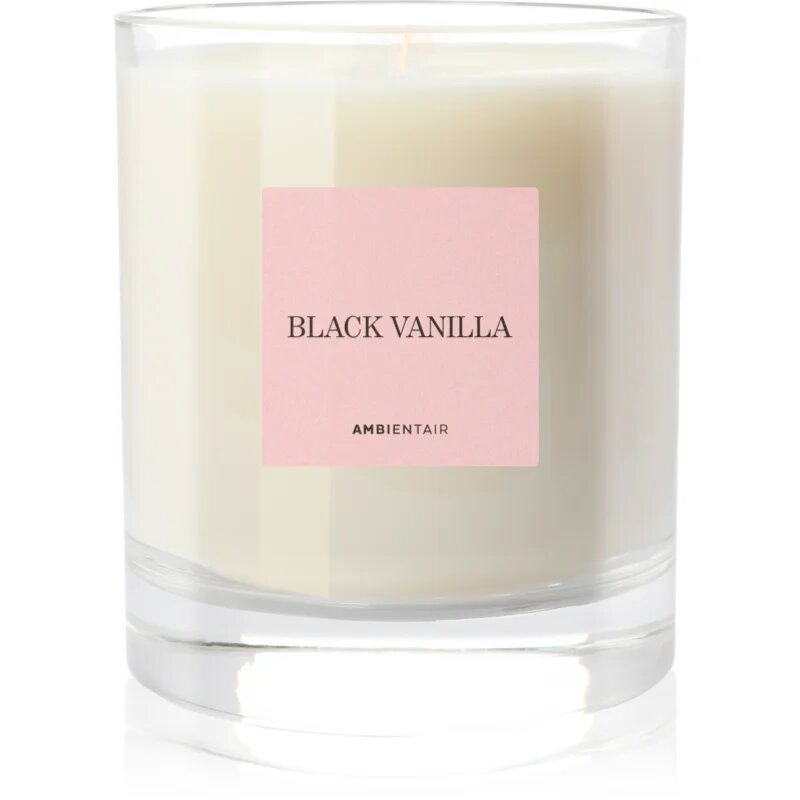 Ambientair COLOURS Black Vanilla ароматна свещ 200 гр.