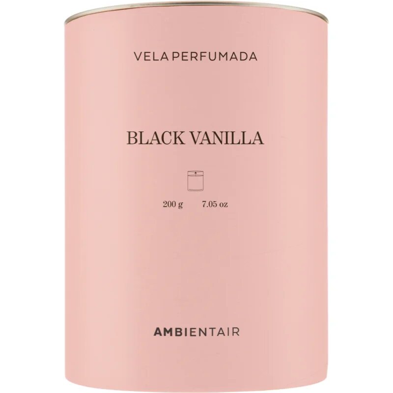 Ambientair COLOURS Black Vanilla ароматна свещ 200 гр.