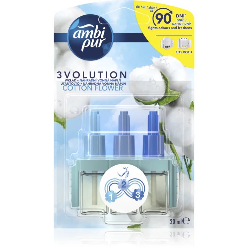 AmbiPur 3volution Cotton Fresh резервен пълнител 20 мл.