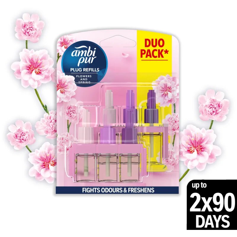 AmbiPur 3volution Flowers&Spring резервен пълнител 2x20 мл.