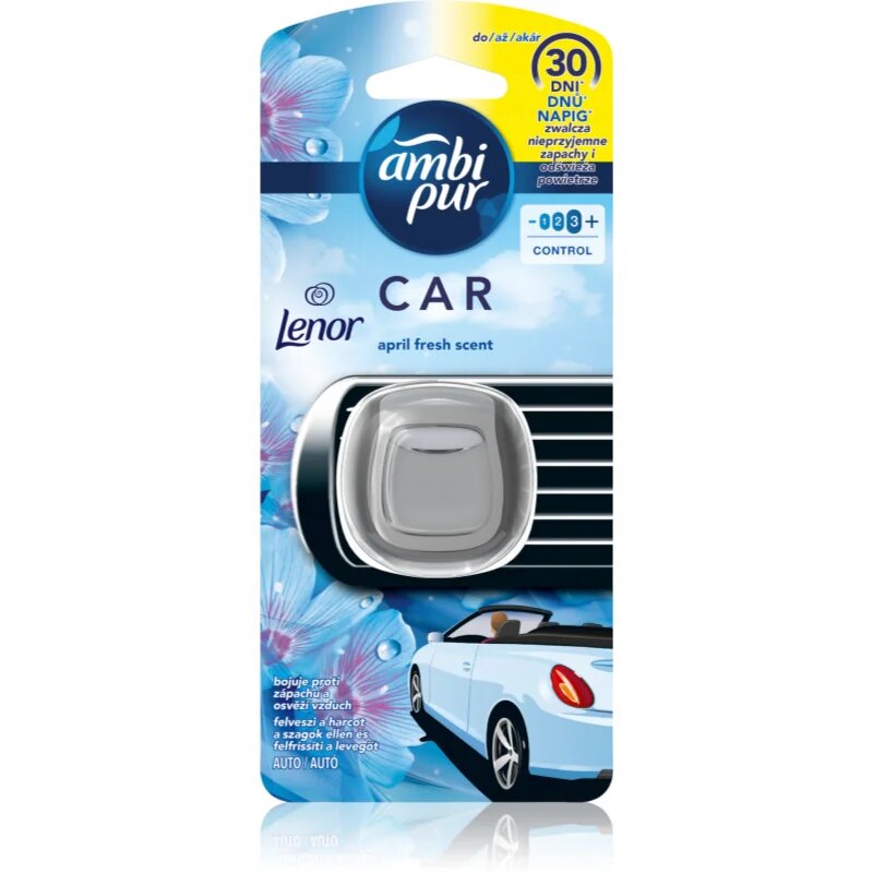 AmbiPur Lenor April Fresh ароматизатор за въздух за колата 2 мл.