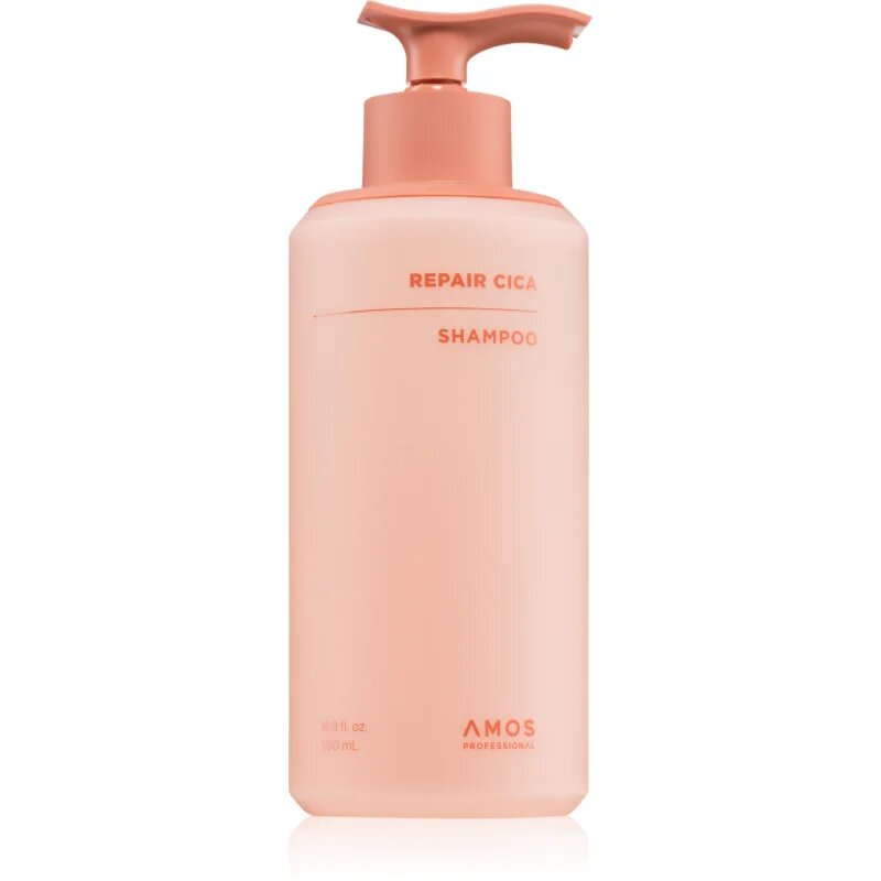 AMOS PROFESSIONAL Repair Cica Shampoo подсилващ шампоан за увредена коса 500 гр.