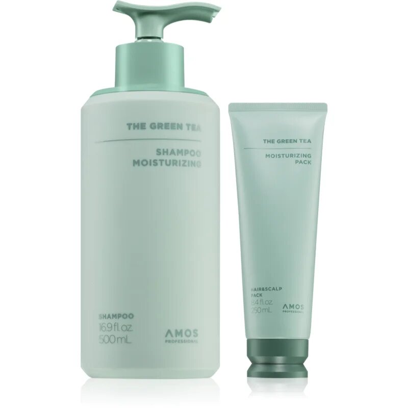 AMOS PROFESSIONAL The Green Tea Set комплект против косопад