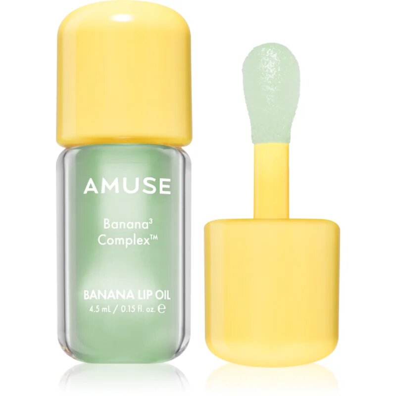 AMUSE Banana Lip Oil бананово масло за устни цвят 01 Zen Matcha 4.5 мл.